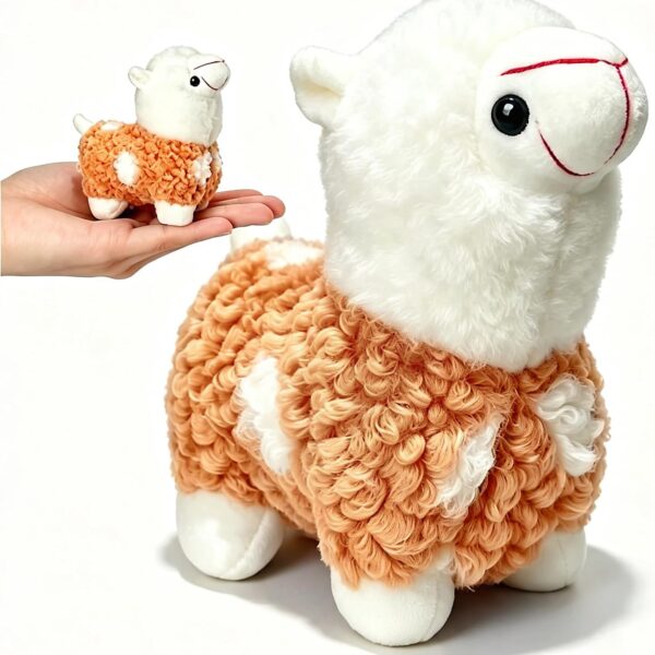 Llama Plush Keychain