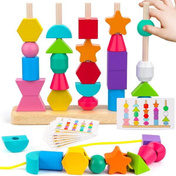 Wooden Shape Sorter Toy