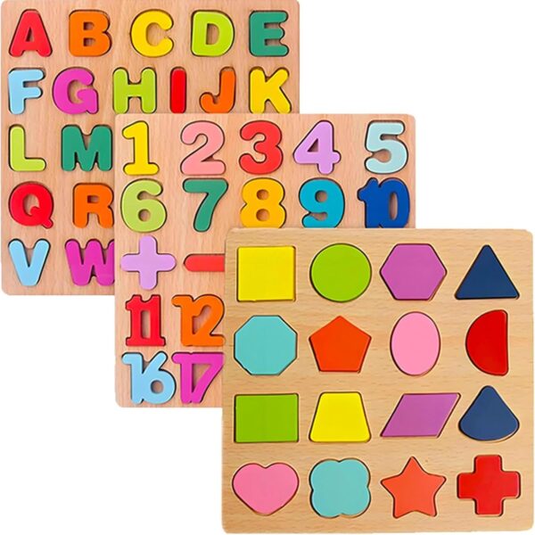 Wooden Beads Sequencing Toy Set
